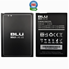 BLU Studio Selfie 3 S630Q Original OEM Li-ion Battery C806239220L 2200mAh Replacement battery