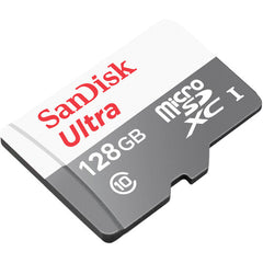 SanDisk Ultra microSDXC 128GB 100MB/s UHS-I Memory Car with Adapter