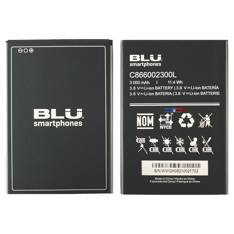 BLU C6L C0150ww C0151ww 3000mAh Battery