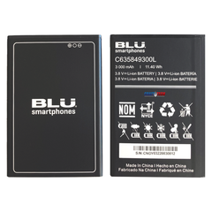 BLU G51 G0490WW Original OEM BLU battery C635849300L 3000mAh