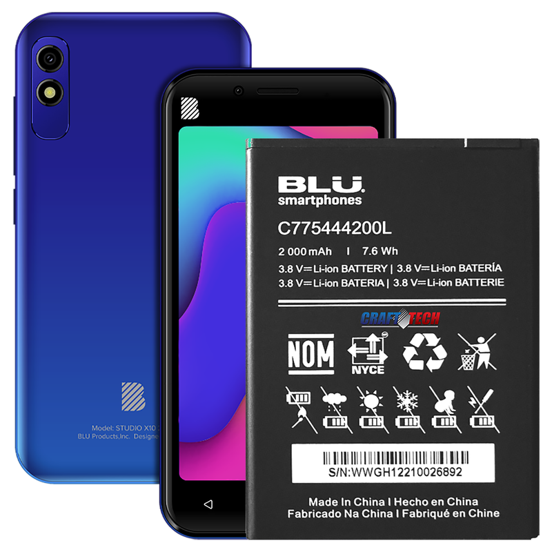BLU Studio X10(2022) S011EQ Original OEM Blu battery
