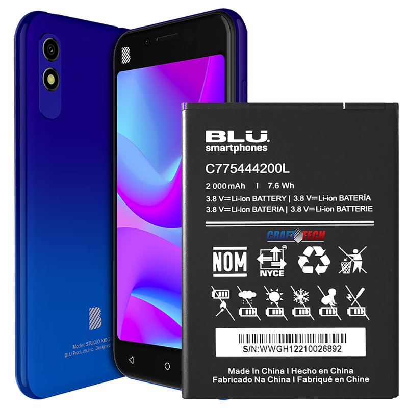 BLU Studio X10(2022) S011EQ Original OEM Blu battery