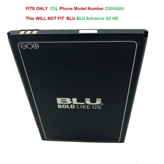 BLU Original OEM battery C775443200L 2000mAh 7.6 Wh BLU C5L C0050UU