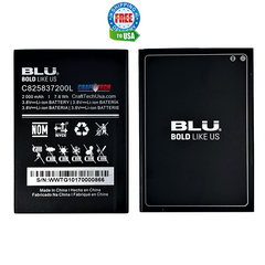 BLU NEO X  Original OEM BLU bold like us  Battery C825837200L 2000mAh 7.6 wh