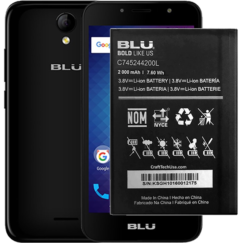 Blu OEM battery C745244200L for Advance A5 A150Q