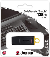 Kingston 128GB DataTraveler Exodia Flash Drive DTX/128GB