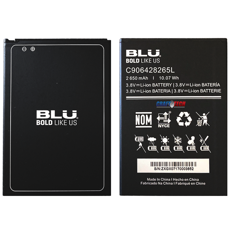 BLU Original OEM Battery C906428265L for BLU Grand XL G0150Q