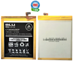 BLU S1 S0320WW Original OEM Li-Polymer battery C736040280P 2800mAh