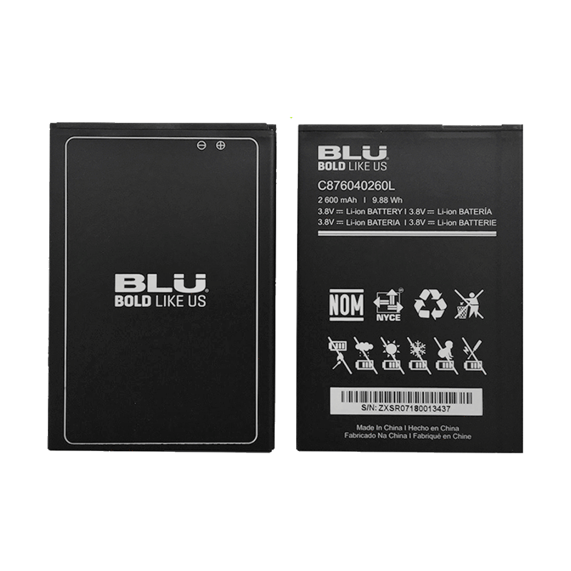 C876040260L Orginal OEM blu  battery  for Blu Studio mega Battery S910